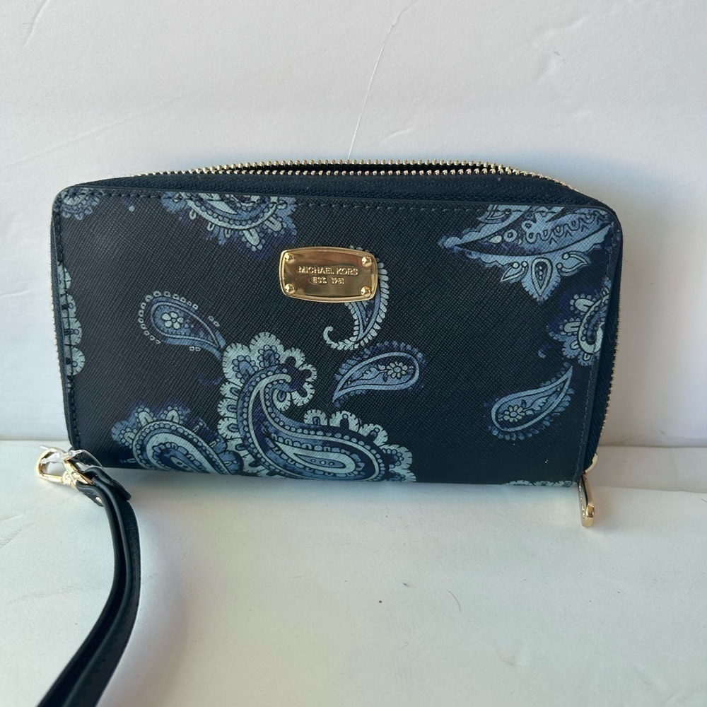 Michael Kors 2PC NWOT Admiral Paisley Jet Set Tote - Picture 12 of 12